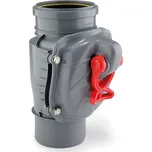 MIDAS HT Zpětná klapka pro instalaci ve svislém směru DN110 - šedá