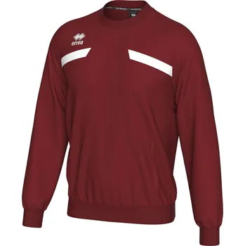 Pánská mikina ERREA´ ERREA MATT Tréninková mikina BARVA: vínová - bílá, Velikost: XXXL Hřejivá, měkká a prodyšná mikina s potním páskem a kapsami na zip pro chladné dny