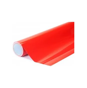 Polep vozidla Super lesklá červená auto wrap fólie 152x100cm - interiér/exteriér