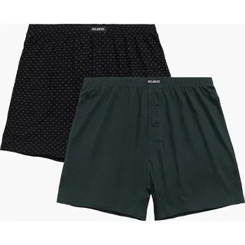 Trenýrky Atlantic 2MBX-059 2 pcs Barva: Černá, Velikost: M