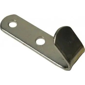 Příslušenství pro přívěs Plochý Zinkový Hák 51x14x2mm Přívěsy MZR 27605