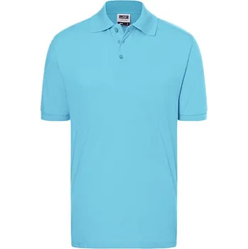 Pánská móda James&amp;Nicholson Unisex polokošile JN070 Sky Blue S