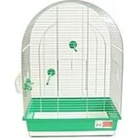 Inter zoo LUSI II 45 x 28 x 63 cm chrom klec zelená 7619