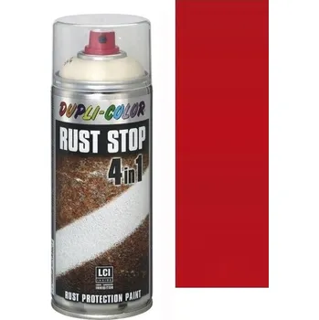 Barva ve spreji Dupli Color RUST STOP 4v1 RAL3002 400ml ( )