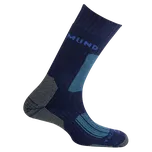 MUND EVEREST trekingové ponožky modré Typ: 42-45 L