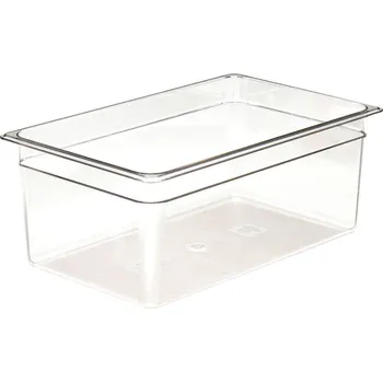 Dóza na potraviny Nádoba Camwear GN 1/1 z polykarbonátu, Cambro, GN 1/1, 25,6L, Průhledná, 325x530x(H)200mm