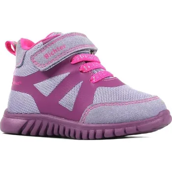 Chlapecká zimní obuv Dětské boty Richter Wallaby s membránou - růžovo šedé - 34