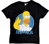 Fashion UK Homer Simpson 83982 černé M