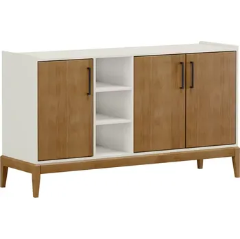 Komoda Komoda 3 dveře MILAO dub/bílá - SLEVA 3% s kodem radost25