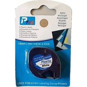 Pásek do tiskárny Naplnka Kompatibilní páska s Dymo 59422 / S0721560, 12mm x 4m, černý tisk