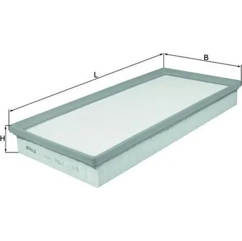 Vzduchový filtr Vzduchový filtr KNECHT LX 1004