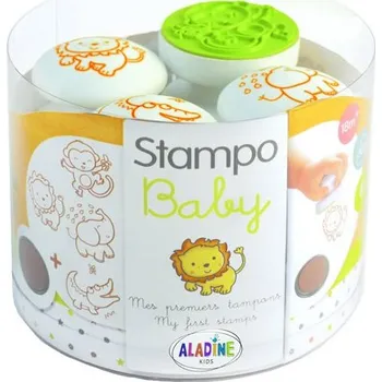 AladinE Stampo Baby 4 ks Dětské razítko AladinE Stampo Baby 4 ks