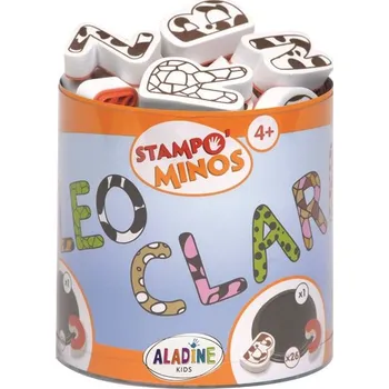 Aladine Dětská razítka s příběhem Aladine, 26 ks - Velká abeceda