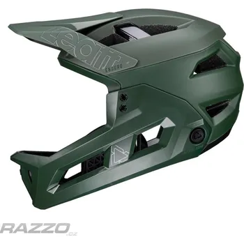 Sportovní chránič Náhradní kšilt helmy Leatt Visor MTB 3.0 Enduro V24 Spinach S