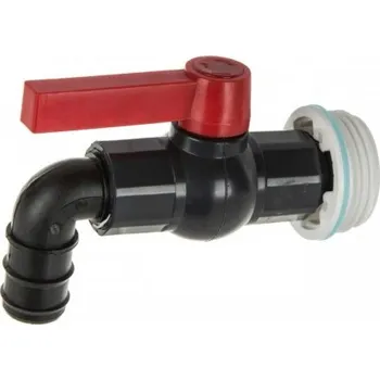 Vodovodní kohout Kulový Kohout 1" Plastový Sud MZR 59563