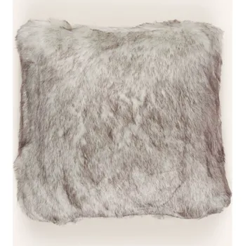 Dekorativní polštářek Star Home Dekorační Polštář Z Umělé Kožešiny Phoenix, šedá /...