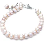 Náramek říční perly růžové Rolanda