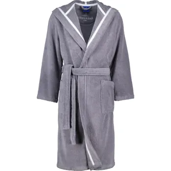 Pánský župan Villeroy & Boch Pánský župan s kapucí shadow-grey Velikost: M