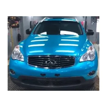 Polep vozidla Super lesklá metalická modrá magic auto wrap fólie 152x200cm - interiér/exteriér