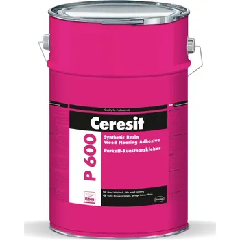 Průmyslové lepidlo Syntetické lepidlo na mozaikové parkety, vlysy a další dřevěné podlahy CERESIT P 600 - 17 kg