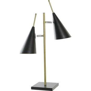 Stojací lampa Stolní lampa DKD Home Decor 25W Černá Zlatá 220 V Moderní (38 x 16 x 64 cm)