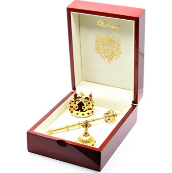 Kosmetická sada Dárková sada korunovační klenoty český granát Wenceslas