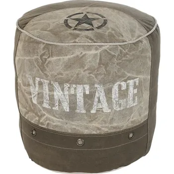 Polštář Polštářek DKD Home Decor Podlaha Šedá Polyester Bavlna Hvězda Vintage (44 x 44 x 44 cm)