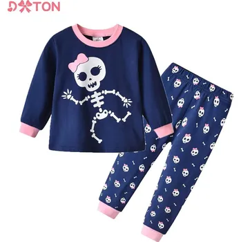 Dívčí pyžamo Stylové dívčí pyžámko "kostlivec" (vel. 3-4 roky) Velikost: 4 roky