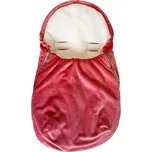 Dětský Fusak do autosedačky - Jahoda hladké minky Harmonia