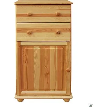 Komoda Komoda 88 - masiv borovice Odstín: Bílá krycí barva