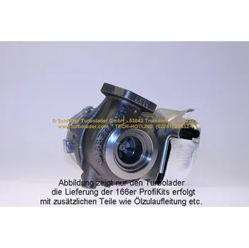 Turbodmychadlo Dmychadlo, plnění SCHLÜTTER TURBOLADER PRO-00626