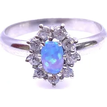 Řetízek Šperky Jan Kos Jan Kos jewellery Stříbrný prsten s opálem 32103961