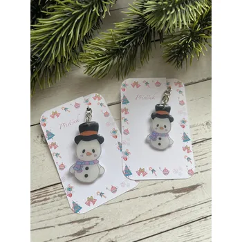 Naše Vykrajovátko Přívěšek - Sněhulák Velikost: Menší Dekorace