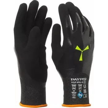 Pracovní rukavice PAYPER P/CUT 4FULL-18 celomač protiřez ruk. st D - 07