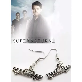 Seriál Supernatural náušnice Lovci duchů Impala