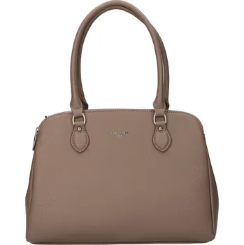 Menší dámská kabelka David Jones Lotta - hnědá