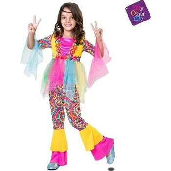 Karnevalový kostým Kostým pro děti My Other Me Girl Hippie Velikost: 5-6 let