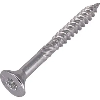 Vrut HPM TEC RAPI-TEC 2010 6,0x60/34+R - stavební vrut do dřeva, polozávit, pozink, zápustná hlava, TORX T30