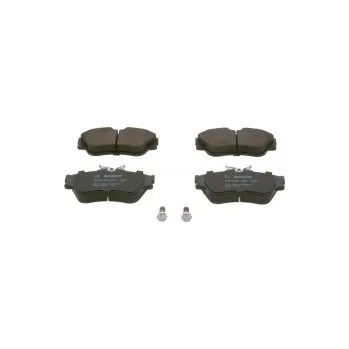 Brzdová destička Brzdové destičky 129,8mm VW TRANSPORTER T4 valník/podvozek (70E, 70L, 70M, 7DE, 7DL, 7DM -