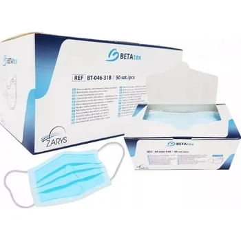 ZARYS International Group sp. z o.o. sp.k. Ústenka - rouška vyšetřovací BETAtex 50 ks