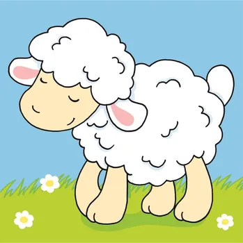 Hrací kostka GOKI Dřevěné kostky Zvířátka, 4 kostky