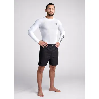 Rashguard Rashguard - funkční triko - IpponGear Essentials - dlouhé rukávy - White bílé Velikost: XXL