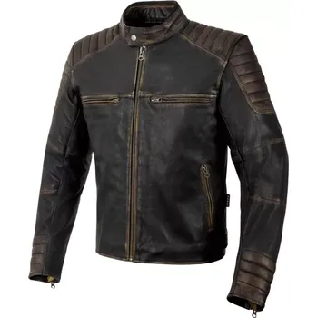 Moto bunda Kožená bunda na motorku TXR VINTAGE hnědá