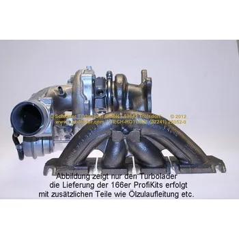 Turbodmychadlo Dmychadlo, plnění SCHLÜTTER TURBOLADER 166-09330