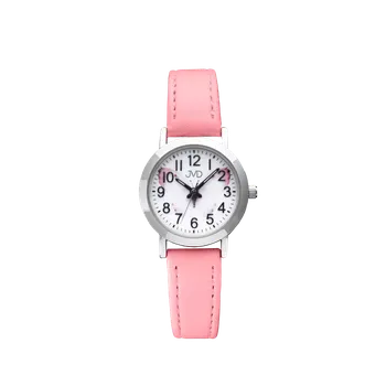 JVD Dětské dívčí růžové náramkové hodinky s motýlkem JVD J7227.3 ( )