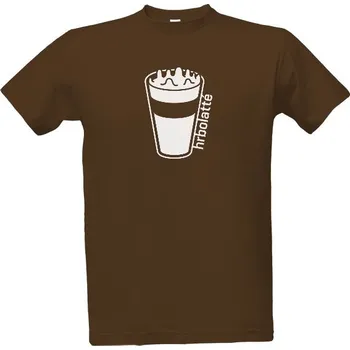 Pánská móda Tričko s potiskem hrbolatté white pánské