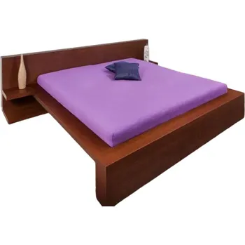 Prostěradlo Prostěradlo Froté tmavě fialové 200x160