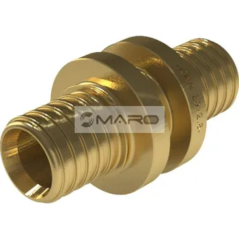 rozdělovač topení KAN-therm ultraLINE Spojka pro axiální lisování 14 x 14 mm, mosaz, 2509042000