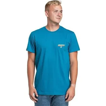 Meatfly pánské tričko Racing Spirit Funky Blue | Modrá | Velikost XXXL | 100% bavlna