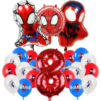 Party dekorace Narozeninová dekorace Spiderman | Marvel 8